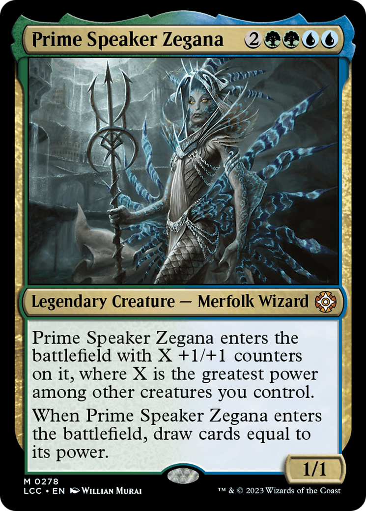 Prime Speaker Zegana [The Lost Caverns of Ixalan Commander] | Total Play