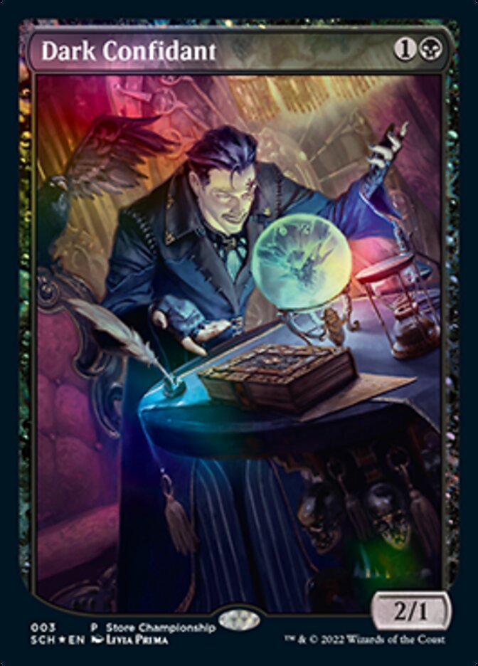 Dark Confidant (Extended Art) [Store Championships 2022] | Total Play