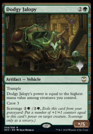 Dodgy Jalopy (Promo Pack) [Streets of New Capenna Commander Promos] | Total Play