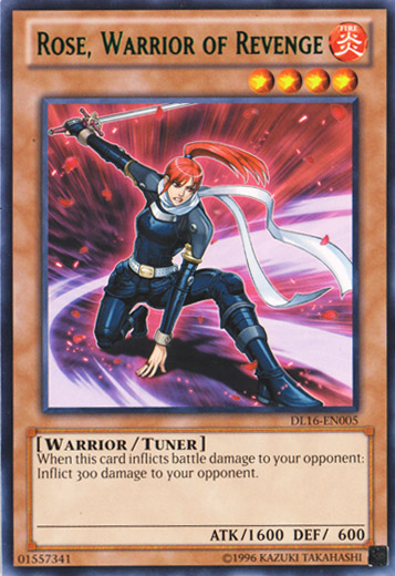 Rose, Warrior of Revenge (Green) [DL16-EN005] Rare | Total Play