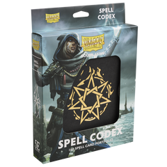 Dragon Shield: Spell Codex - Black (160 Slots) | Total Play