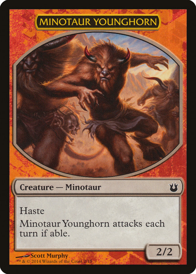 Minotaur Younghorn [Born of the Gods Battle the Horde] | Total Play