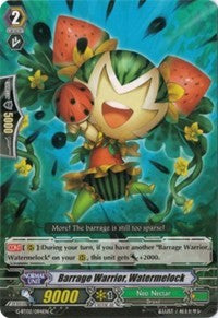 Barrage Warrior, Watermelock (G-BT02/094EN) [Soaring Ascent of Gale & Blossom] | Total Play