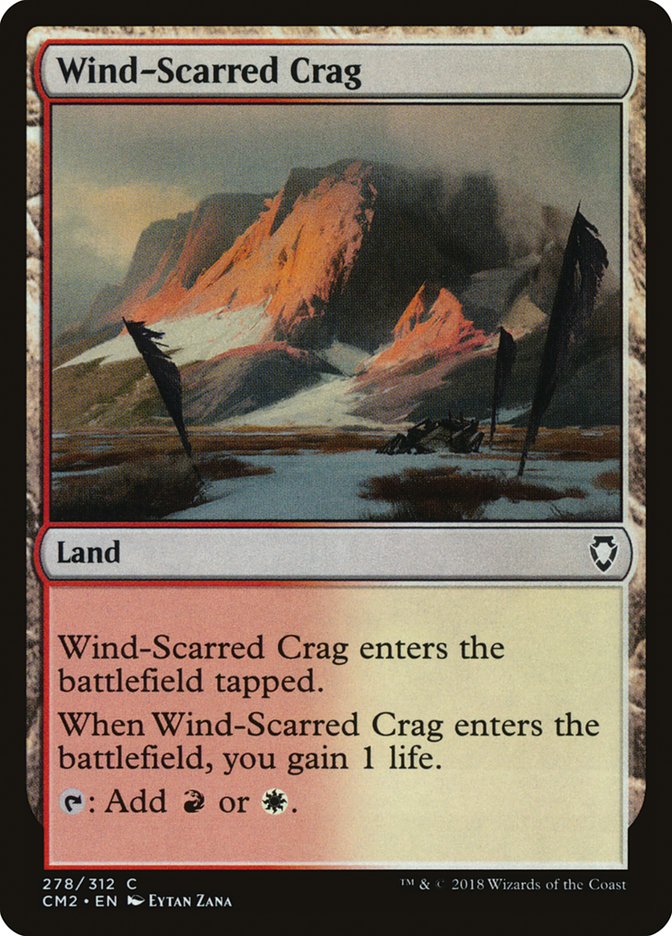 Wind-Scarred Crag [Commander Anthology Volume II] | Total Play