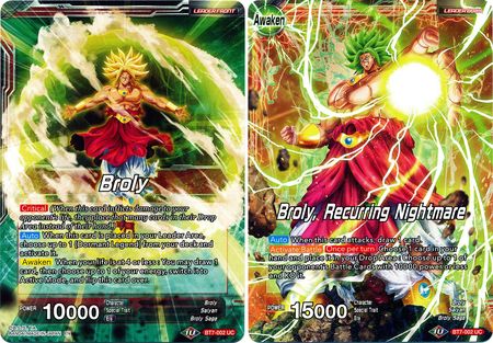 Broly // Broly, Recurring Nightmare (BT7-002) [Assault of the Saiyans] | Total Play