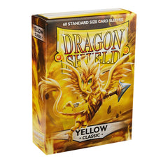 Dragon Shield: Standard 60ct Sleeves - Yellow (Classic) | Total Play