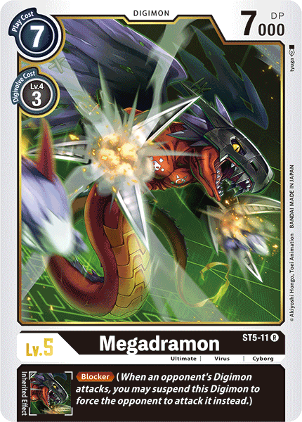 Megadramon [ST5-11] [Starter Deck: Machine Black] | Total Play
