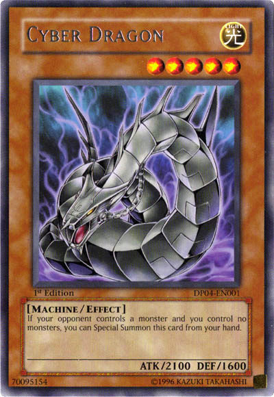 Cyber Dragon [DP04-EN001] Rare | Total Play