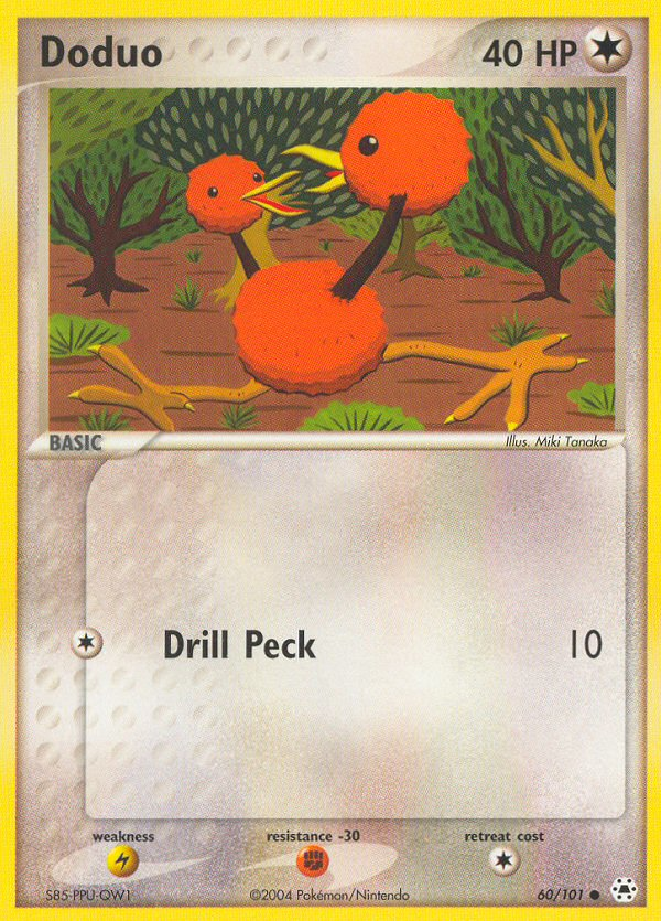 Doduo (60/101) [EX: Hidden Legends] | Total Play