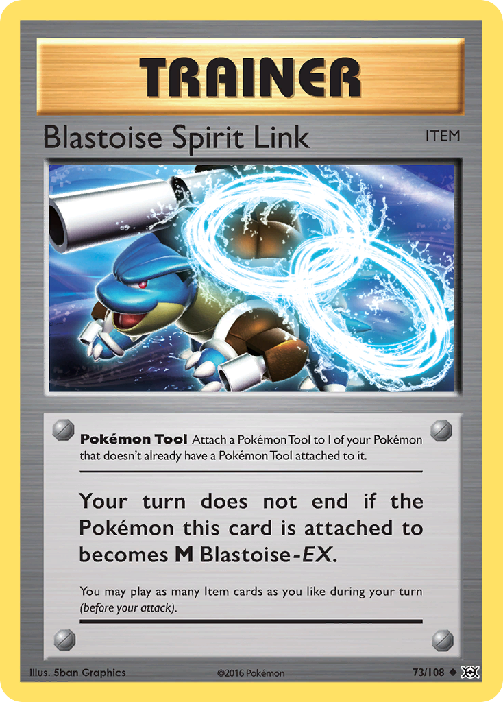 Blastoise Spirit Link (73/108) [XY: Evolutions] | Total Play