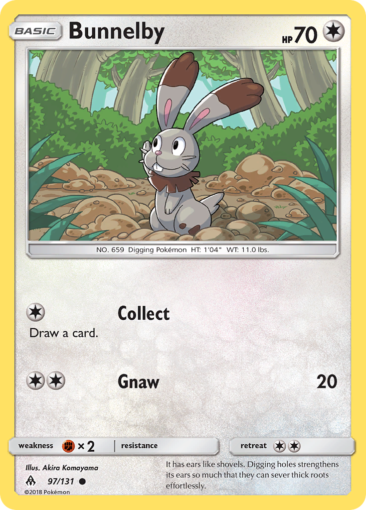 Bunnelby (97/131) [Sun & Moon: Forbidden Light] | Total Play