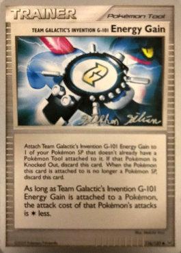 Team Galactic's Invention G-101 Energy Gain (116/127) (Luxdrill - Stephen Silvestro) [World Championships 2009] | Total Play
