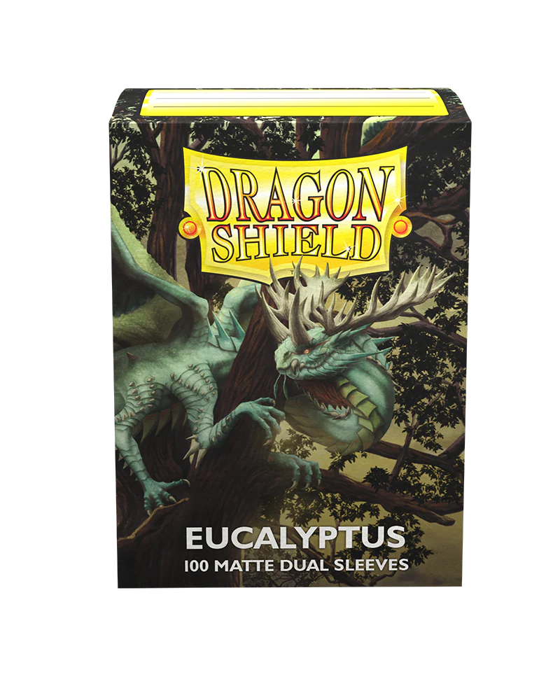 Dragon Shield: Standard 100ct Sleeves - Eucalyptus (Dual Matte) | Total Play