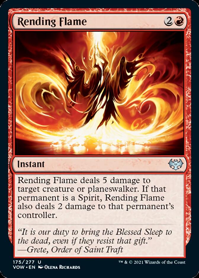 Rending Flame [Innistrad: Crimson Vow] | Total Play