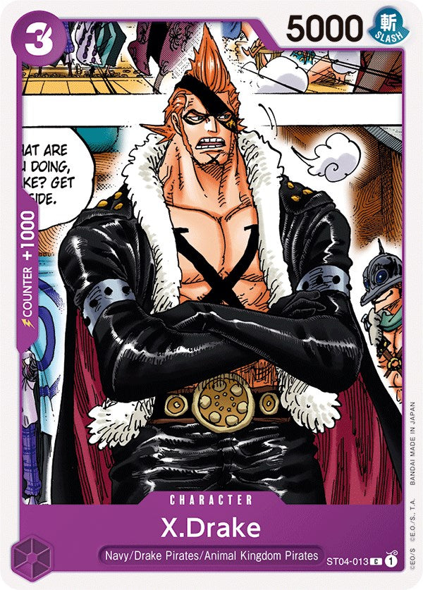 X.Drake [Starter Deck: Animal Kingdom Pirates] | Total Play