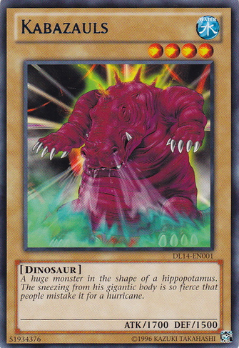Kabazauls (Blue) [DL14-EN001] Rare | Total Play
