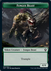 Demon // Fungus Beast Double-Sided Token [Commander 2021 Tokens] | Total Play