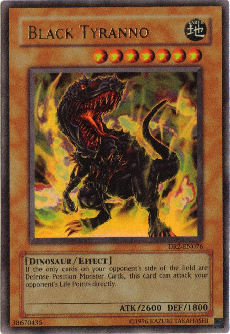 Black Tyranno [DR2-EN076] Ultra Rare | Total Play