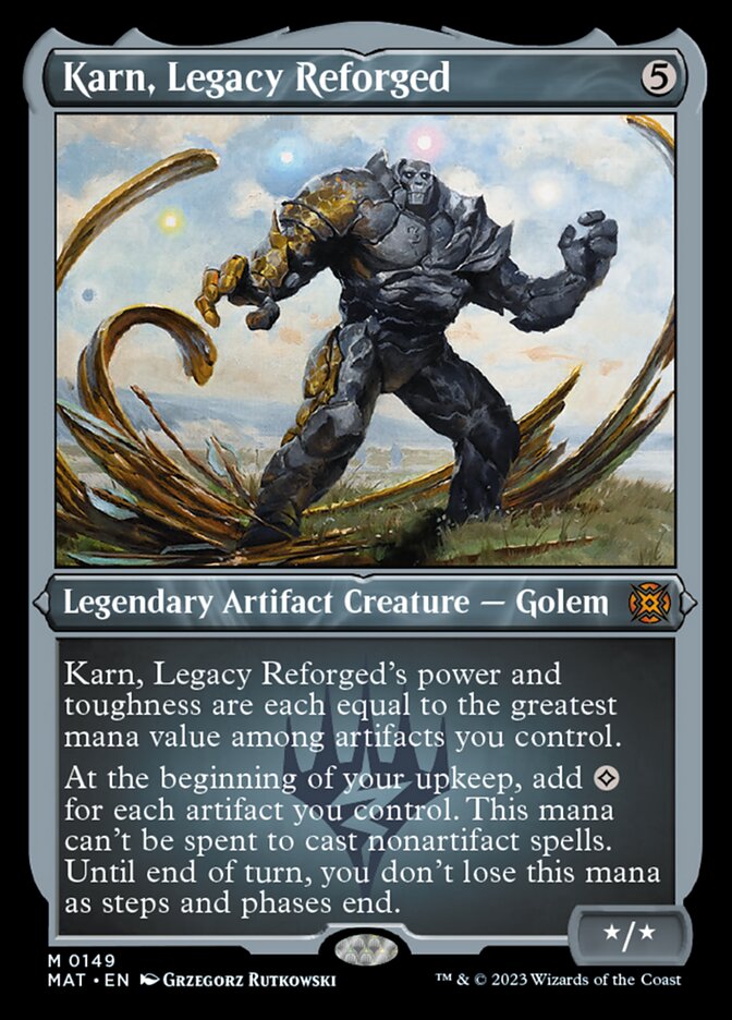 Karn, Legacy Reforged (Foil Etched) [March of the Machine: The Aftermath] | Total Play