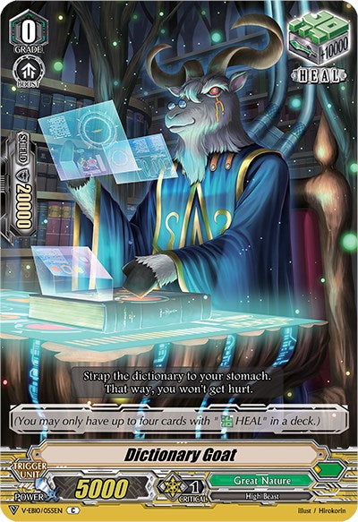 Dictionary Goat (V-EB10/055EN) [The Mysterious Fortune] | Total Play