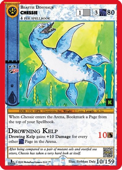 Chessie [Cryptid Nation: Kickstarter Edition] | Total Play