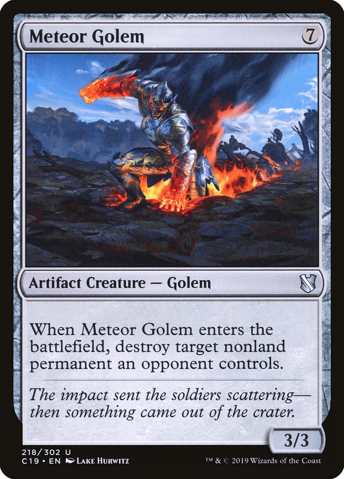 Meteor Golem [Commander 2019] | Total Play