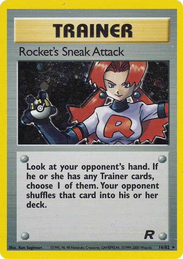 Rocket's Sneak Attack (16/82) [Team Rocket Unlimited] | Total Play