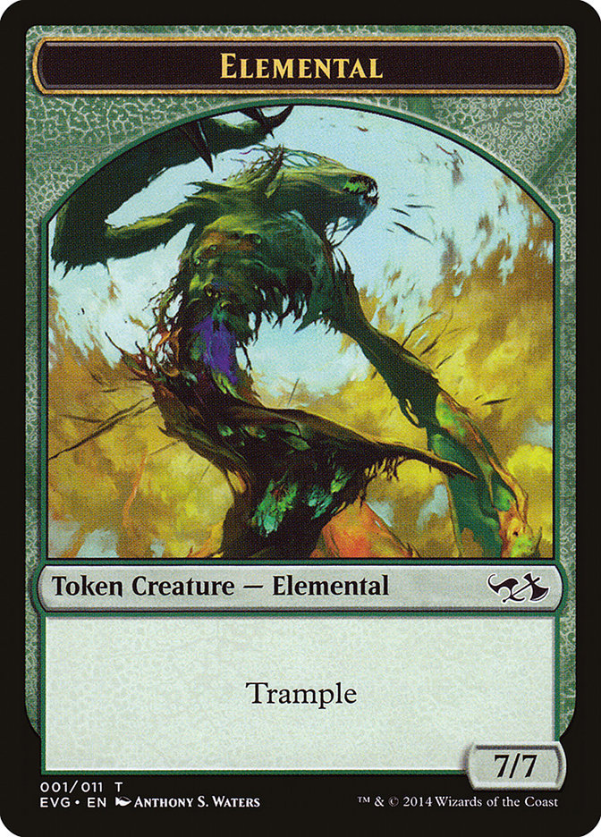 Elemental Token (Elves vs. Goblins) [Duel Decks Anthology Tokens] | Total Play