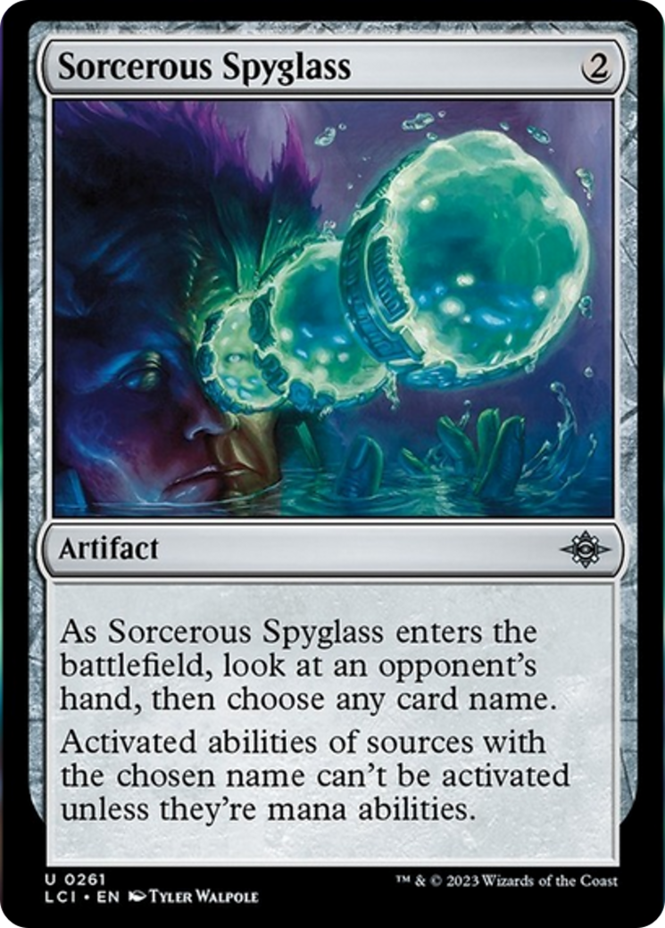Sorcerous Spyglass [The Lost Caverns of Ixalan] | Total Play