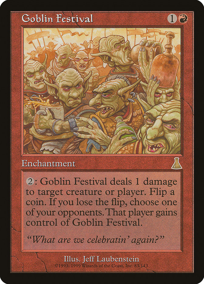 Goblin Festival [Urza's Destiny] | Total Play