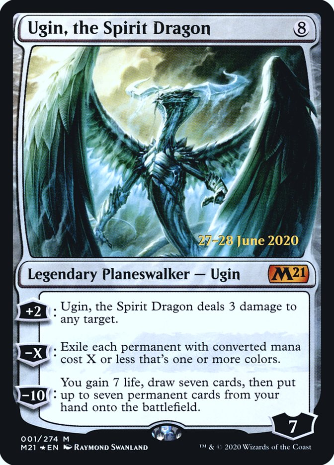 Ugin, the Spirit Dragon [Core Set 2021 Prerelease Promos] | Total Play