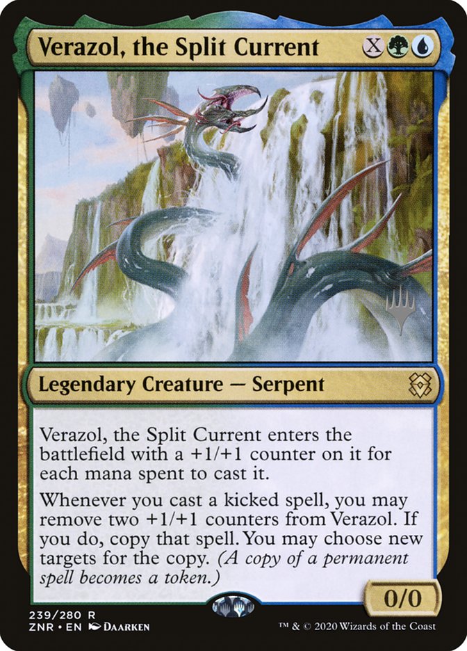 Verazol, the Split Current (Promo Pack) [Zendikar Rising Promos] | Total Play