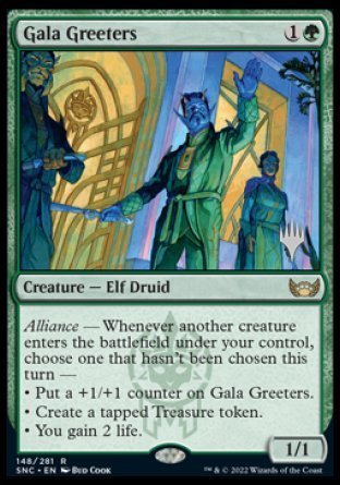 Gala Greeters (Promo Pack) [Streets of New Capenna Promos] | Total Play