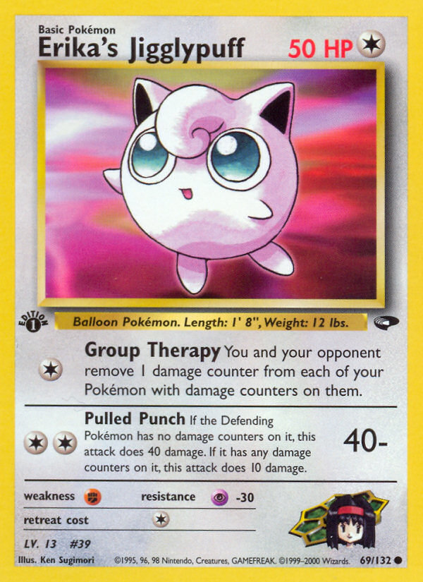 Erika's Jigglypuff (69/132) [Gym Challenge 1st Edition] | Total Play