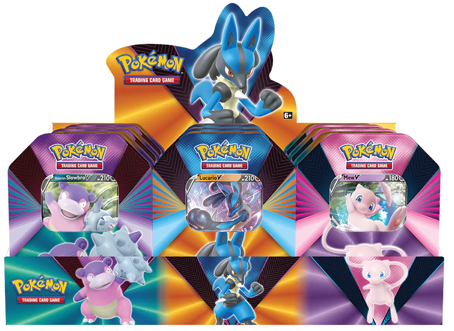 Sword & Shield: Vivid Voltage - V Forces Tin Display | Total Play