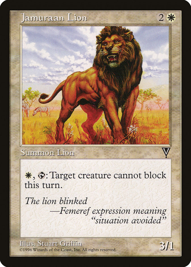 Jamuraan Lion [Visions] | Total Play