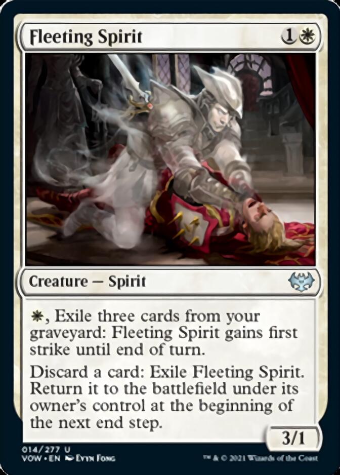 Fleeting Spirit [Innistrad: Crimson Vow] | Total Play