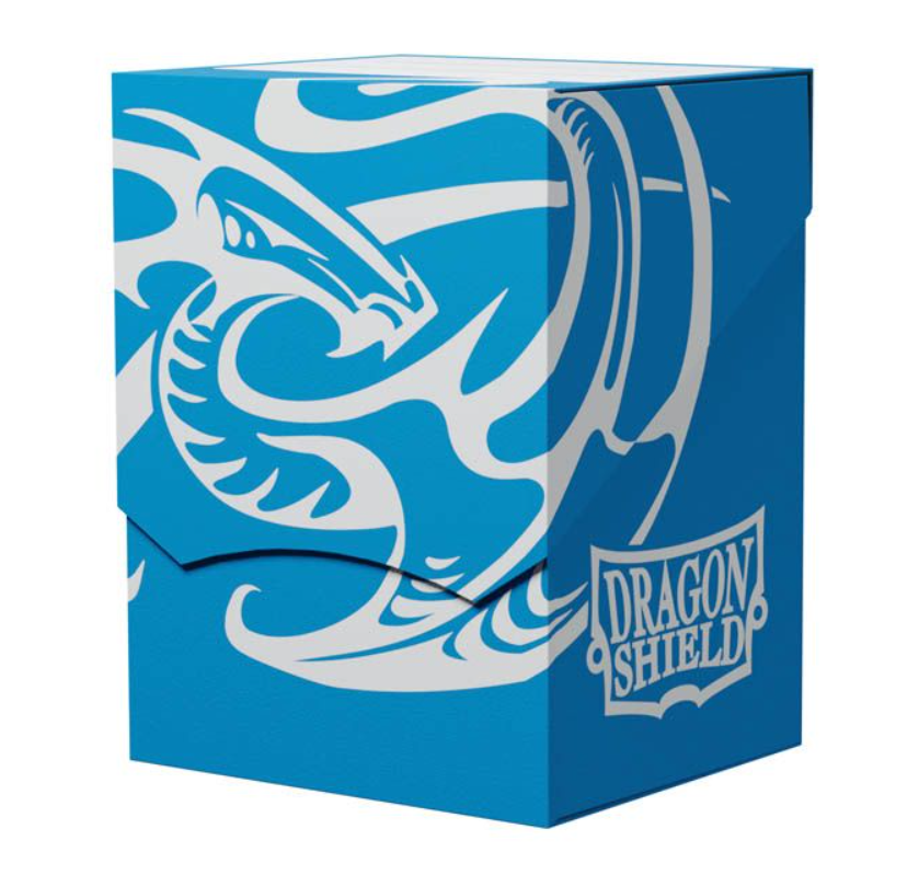 Dragon Shield: Deck Shell - Blue / Black | Total Play