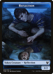 Human Soldier // Reflection Double-Sided Token [Theros Beyond Death Tokens] | Total Play