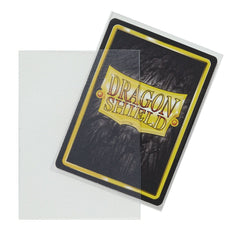 Dragon Shield: Standard 100ct Sleeves - Clear (Non-Glare Matte) | Total Play