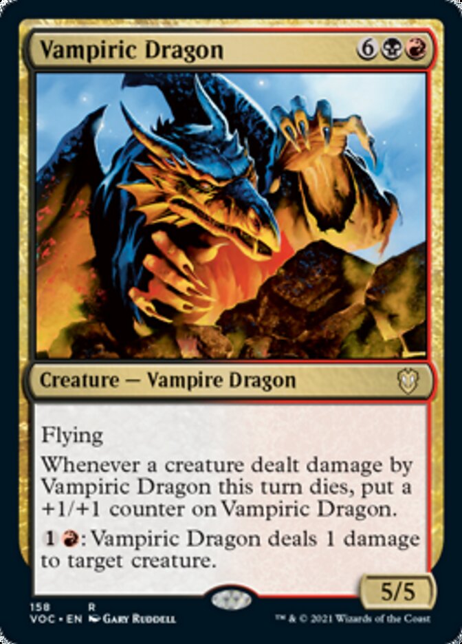 Vampiric Dragon [Innistrad: Crimson Vow Commander] | Total Play