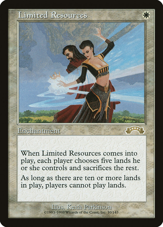 Limited Resources [Exodus] | Total Play