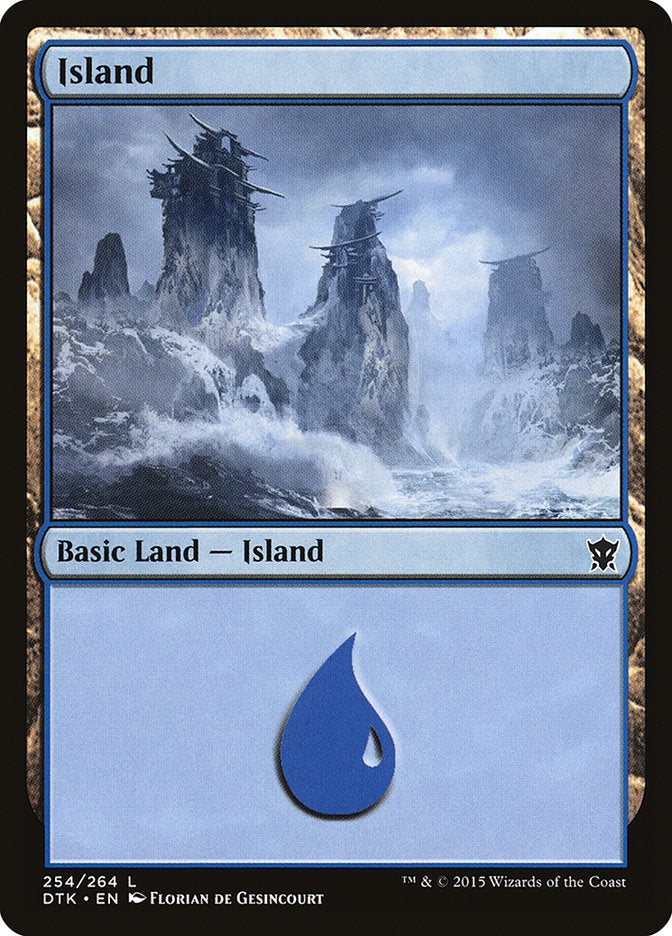 Island (254) [Dragons of Tarkir] | Total Play