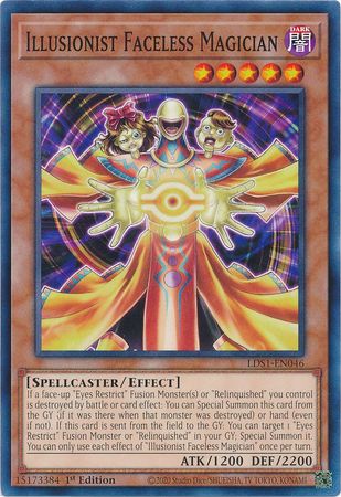 Illusionist Faceless Magician [LDS1-EN046] Common | Total Play