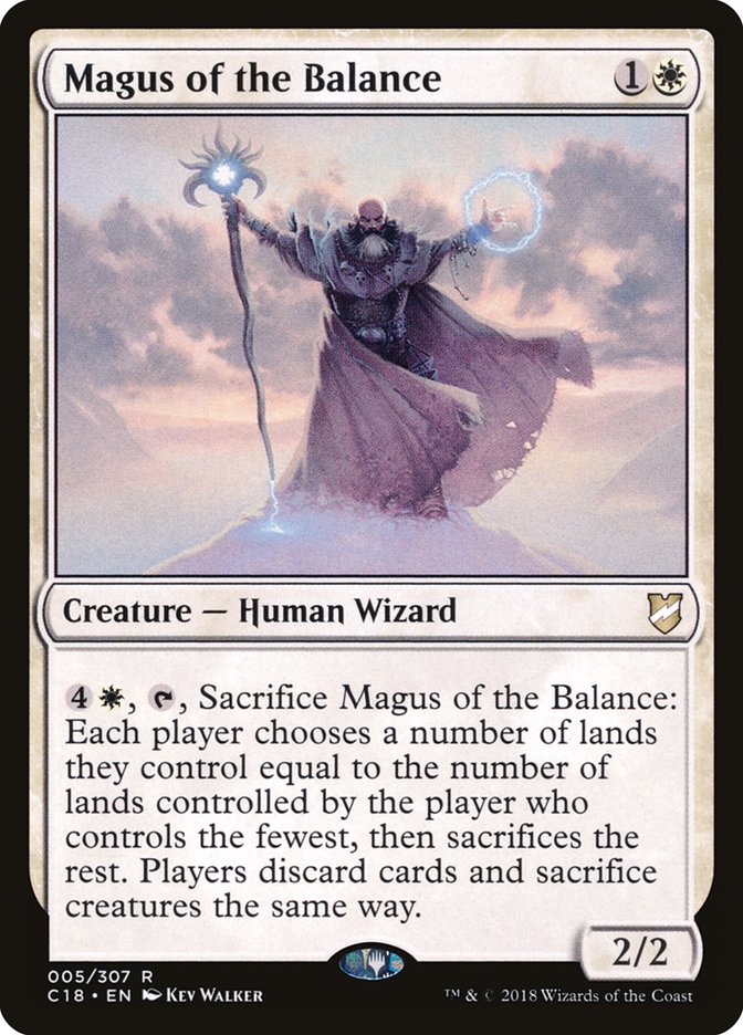 Magus of the Balance [Commander 2018] | Total Play