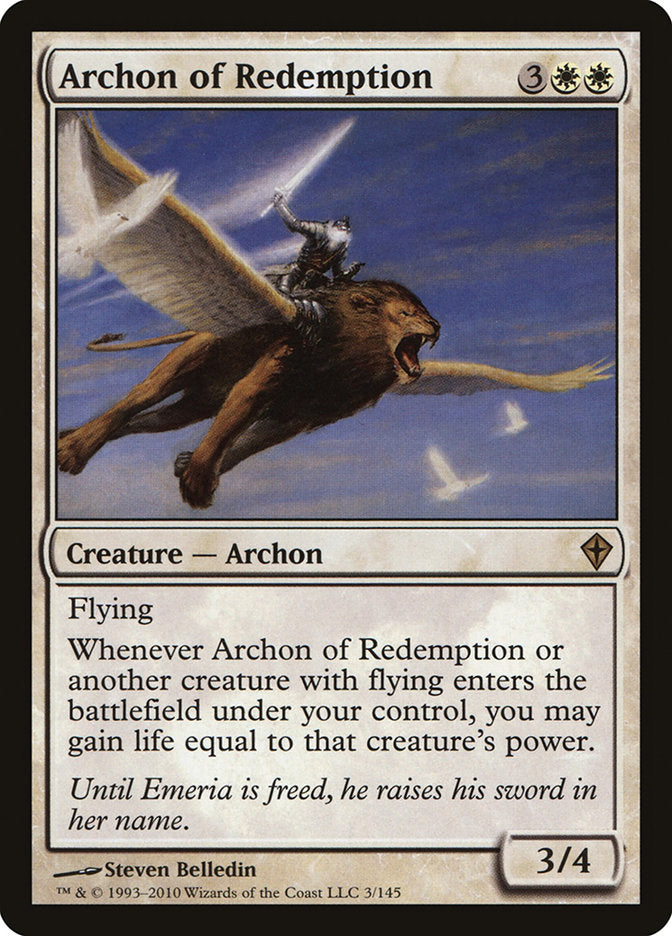 Archon of Redemption [Worldwake] | Total Play