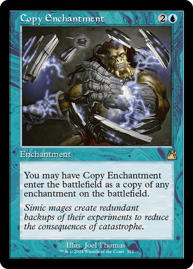 Copy Enchantment (Retro Frame) [Ravnica Remastered] | Total Play