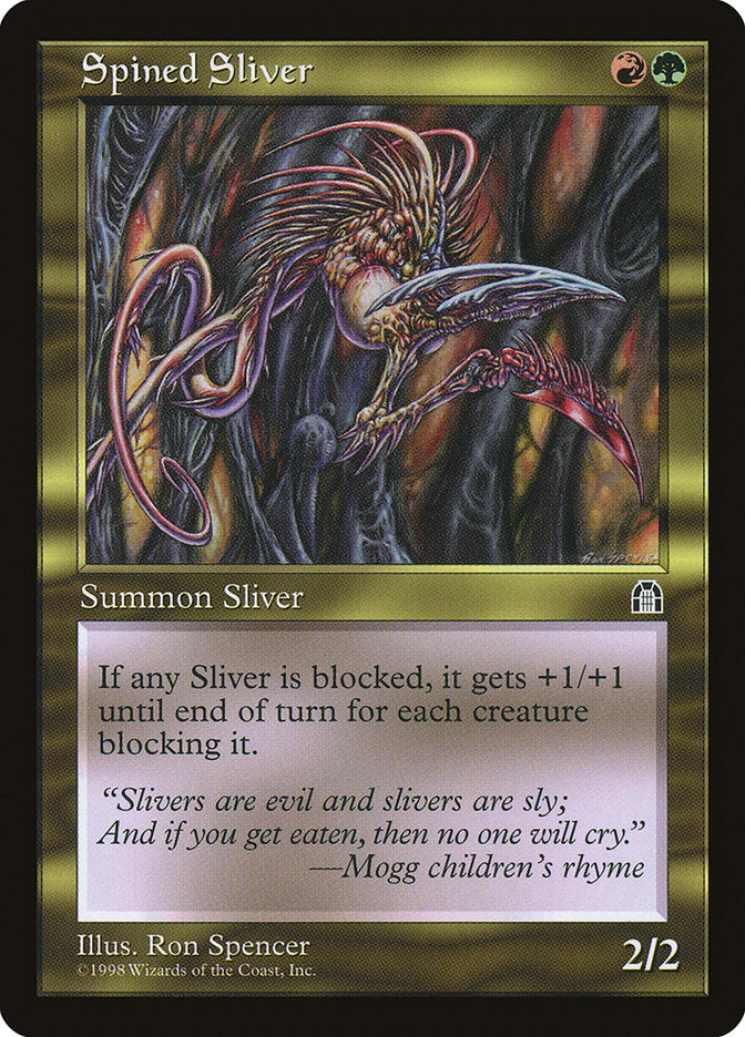 Spined Sliver [Stronghold] | Total Play