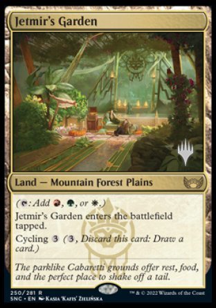 Jetmir's Garden (Promo Pack) [Streets of New Capenna Promos] | Total Play