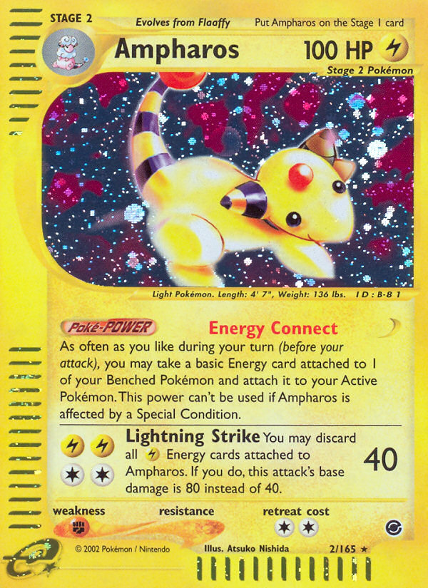 Ampharos (2/165) [Expedition: Base Set] | Total Play